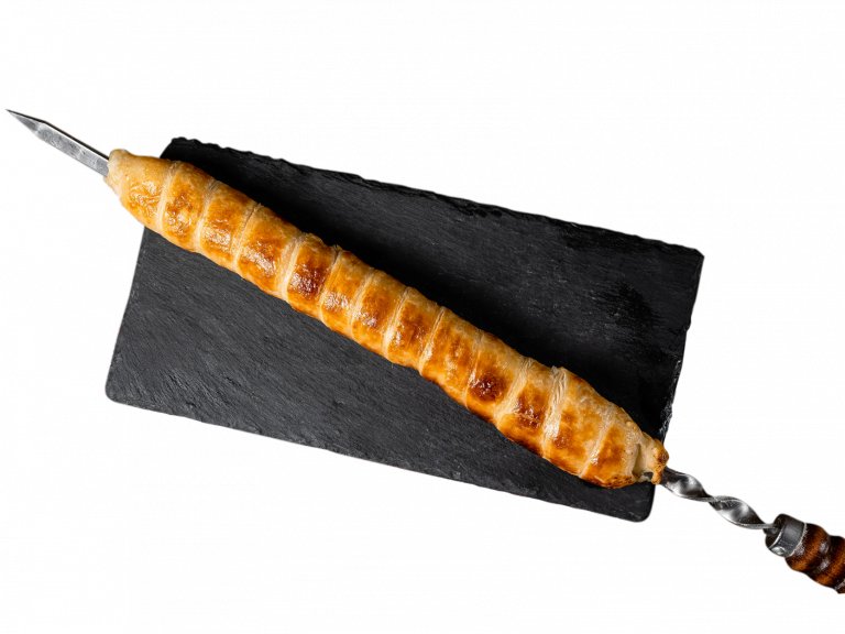 Хачапури на мангале с сулгуни