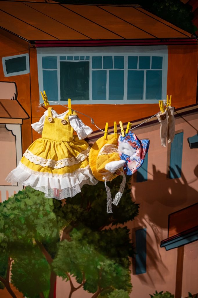 Зал с мини-фуникулёром