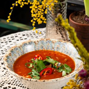 Пряный харчо на говядине