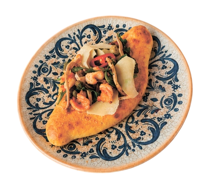 Хачапури с морепродуктами